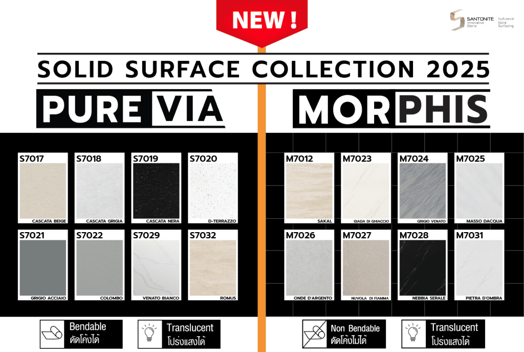 solid surface collection 2025