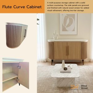 flute curve cabinet